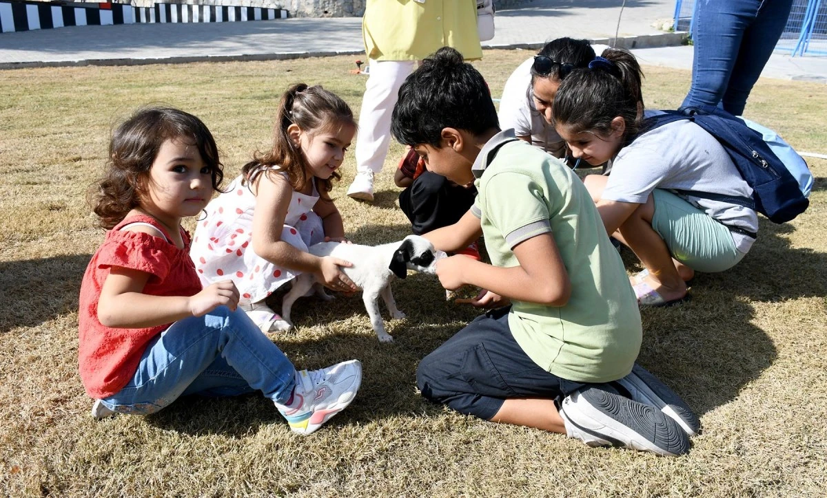 Minikler Evcil Hayvan Bakım Ve Rehabilitasyon Merkezi’ni gezdi