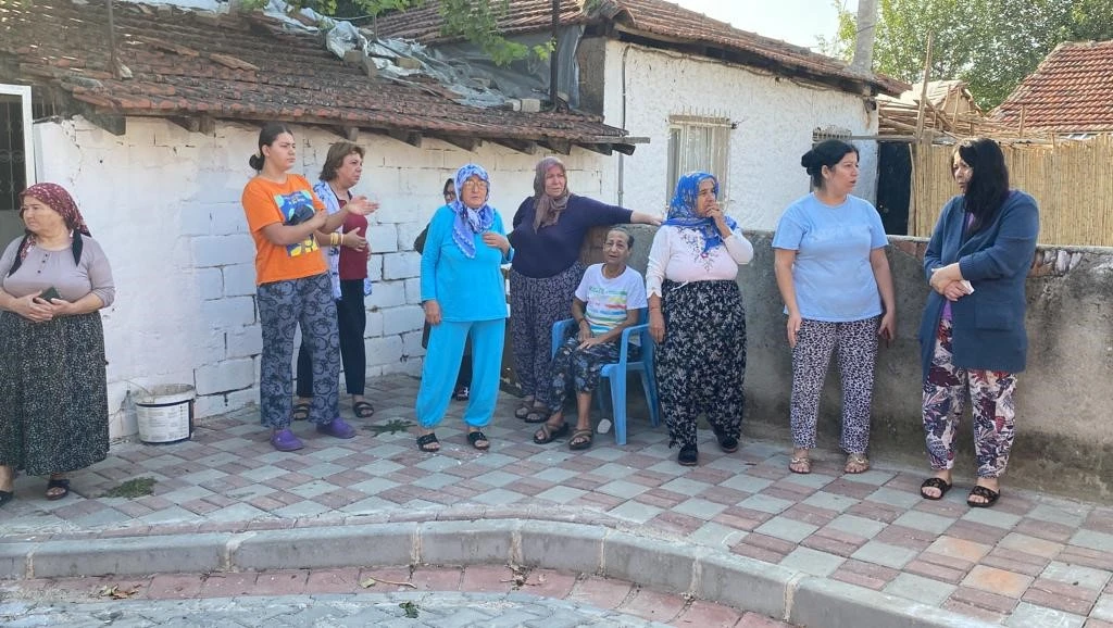 Aydın'da ev yangını panikletti