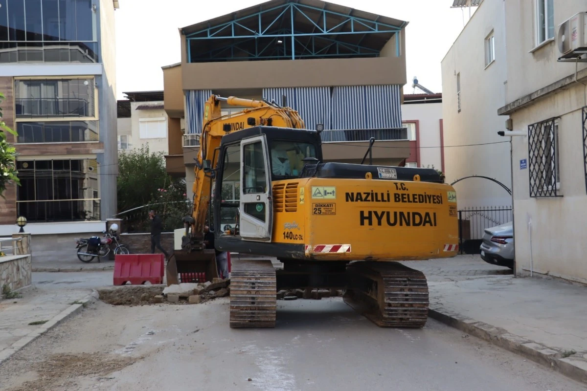 Nazilli’deki yol sorunu çözülüyor