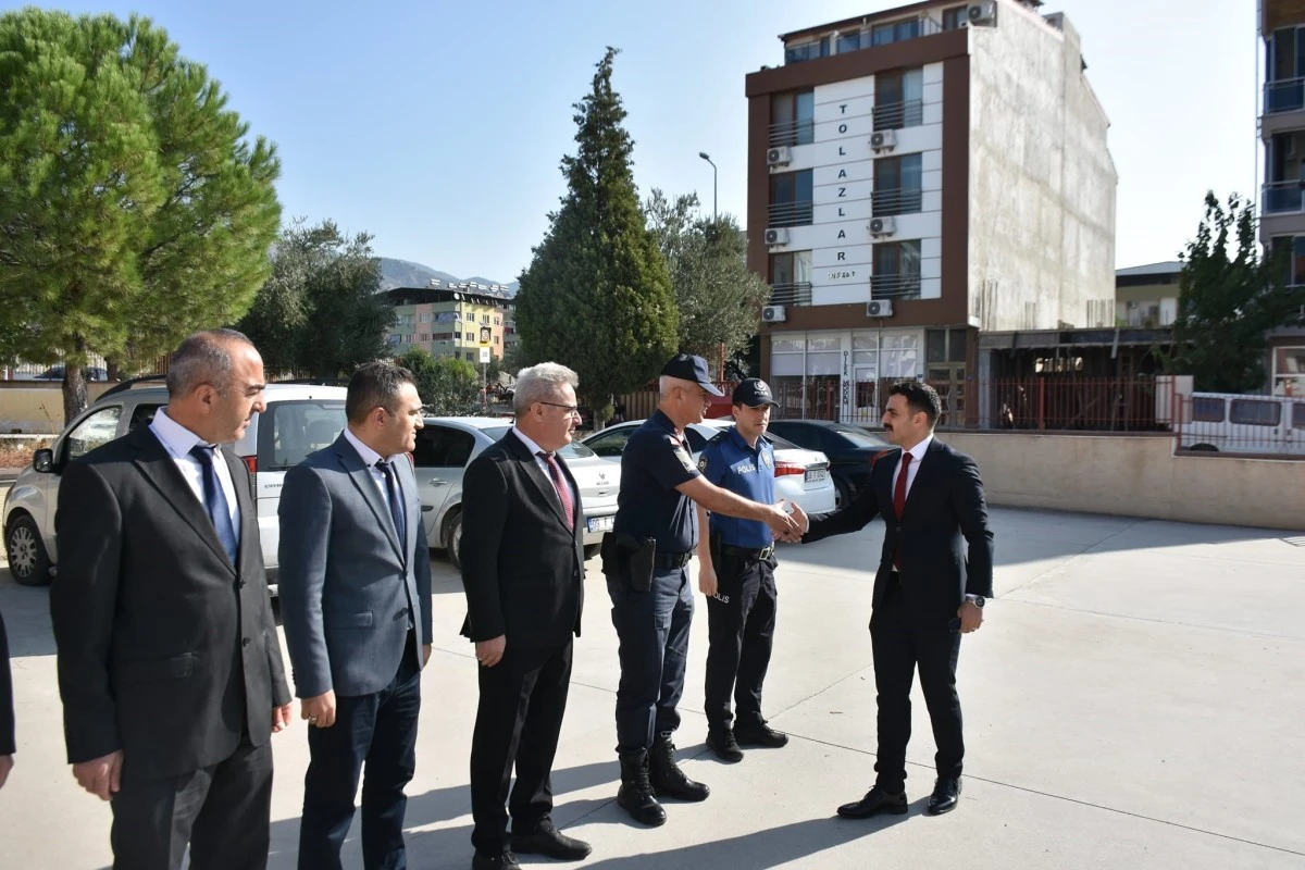 Buharkent Kaymakamı Omurca görevine başladı