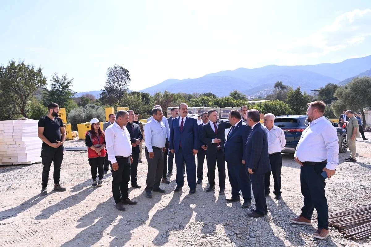 Aydın Valisi Canbolat, Bozdoğan’da incelemelerde bulundu