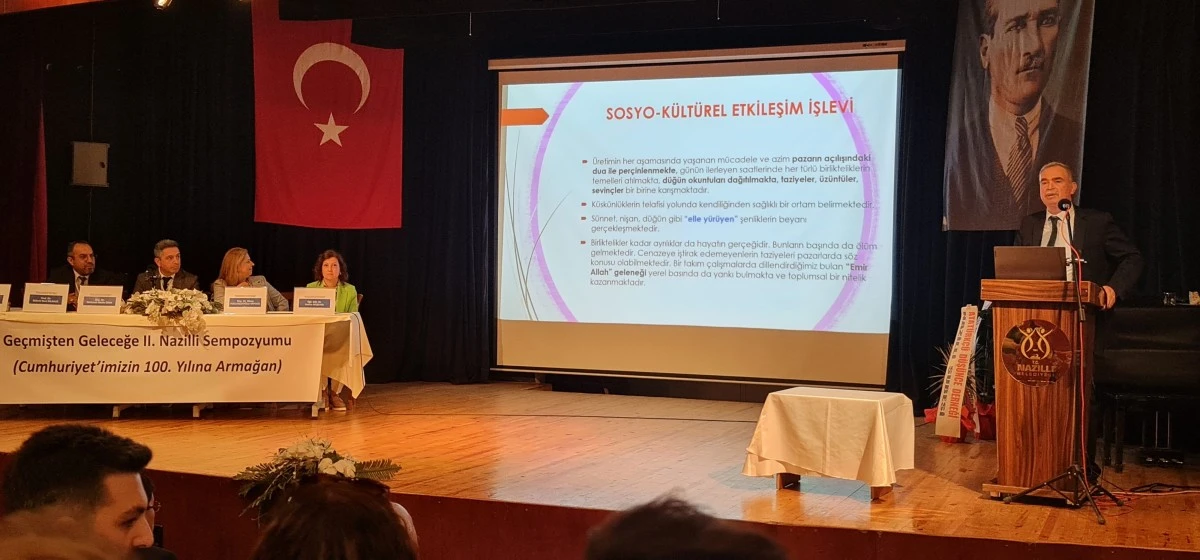 Akademisyenler Nazilli’yi anlattı
