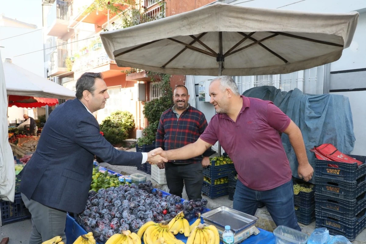 SÖKE FEVZİPAŞA MAHALLESİ HALK PAZARINDA AKKENTLİ’YE BÜYÜK İLGİ