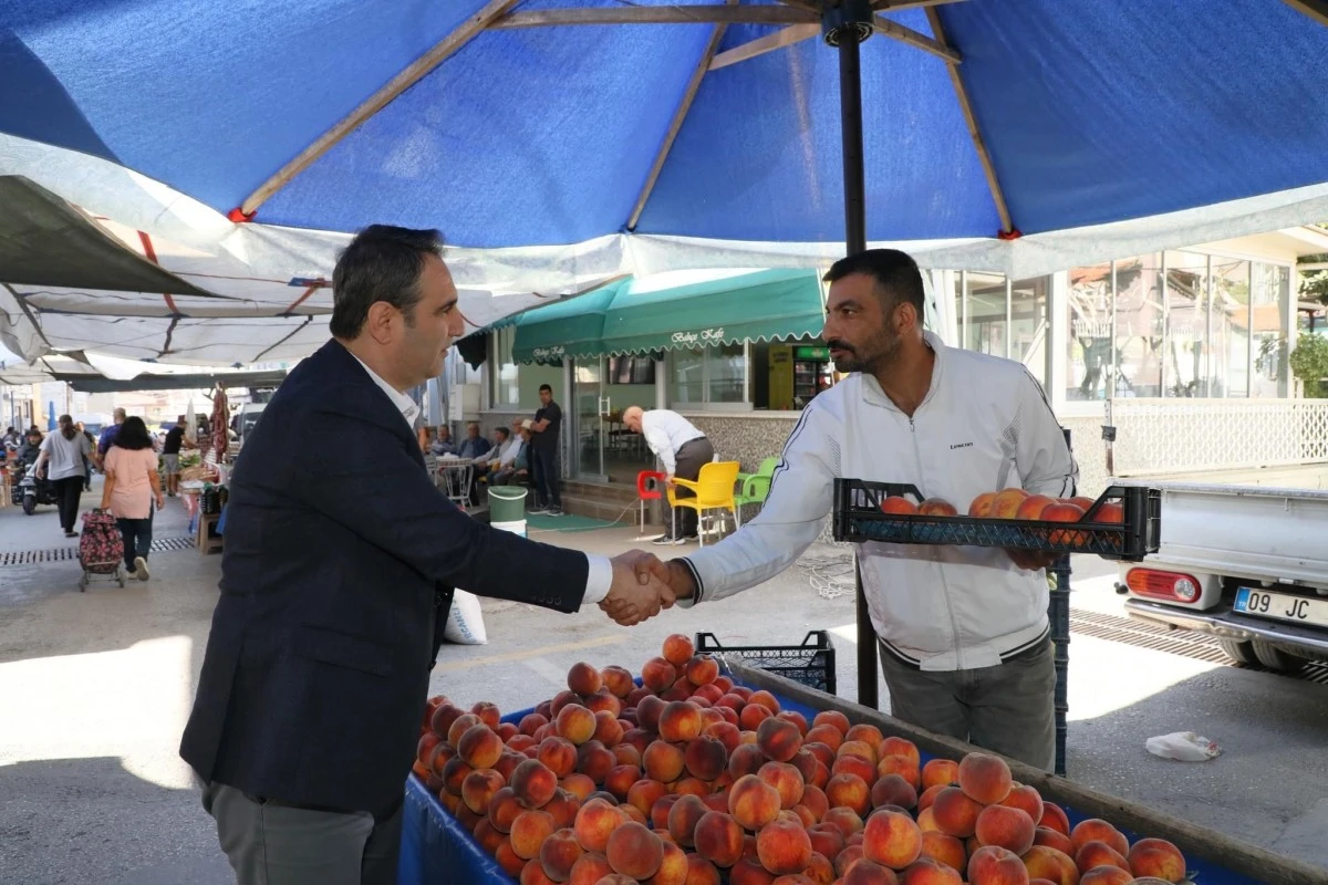 SÖKE FEVZİPAŞA MAHALLESİ HALK PAZARINDA AKKENTLİ’YE BÜYÜK İLGİ