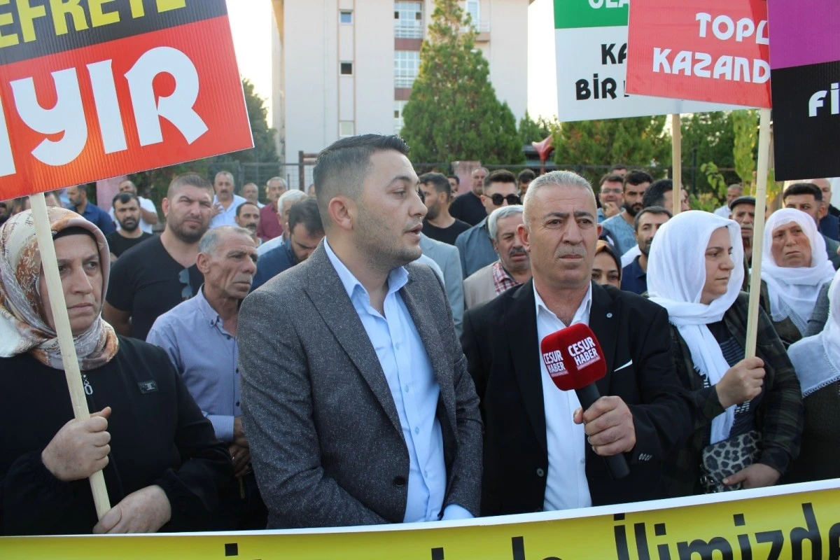 Nazilli'de yakınları uyuşturucu bağımlısı olan ailelerden ilginç eylem