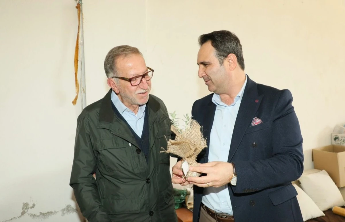 Akkentli'den anlamlı hediye