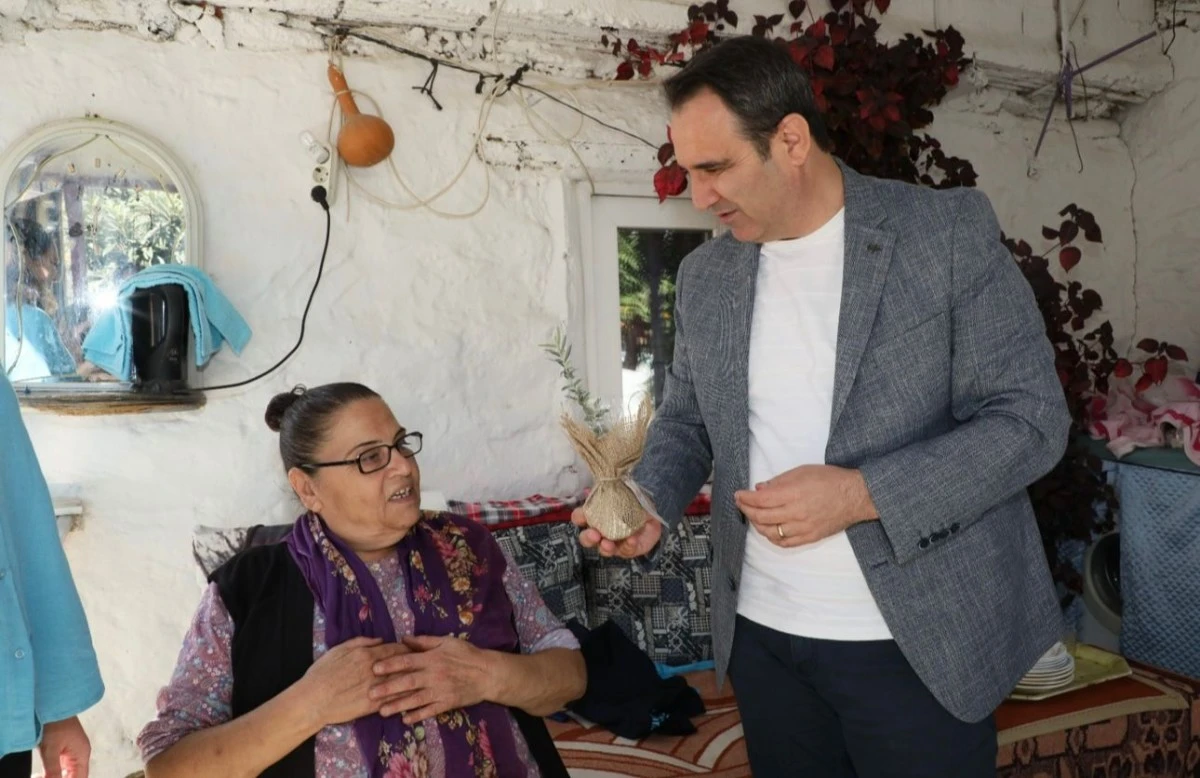 Akkentli'den anlamlı hediye