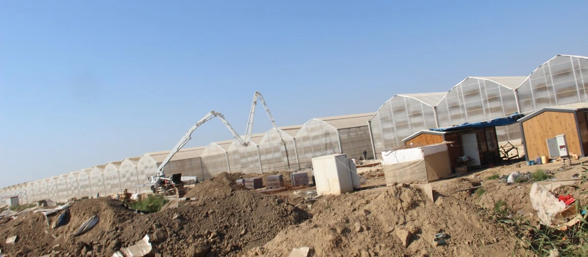 Aydın Tarıma Dayalı İhtisas Sera OSB’de çalışmalar devam ediyor