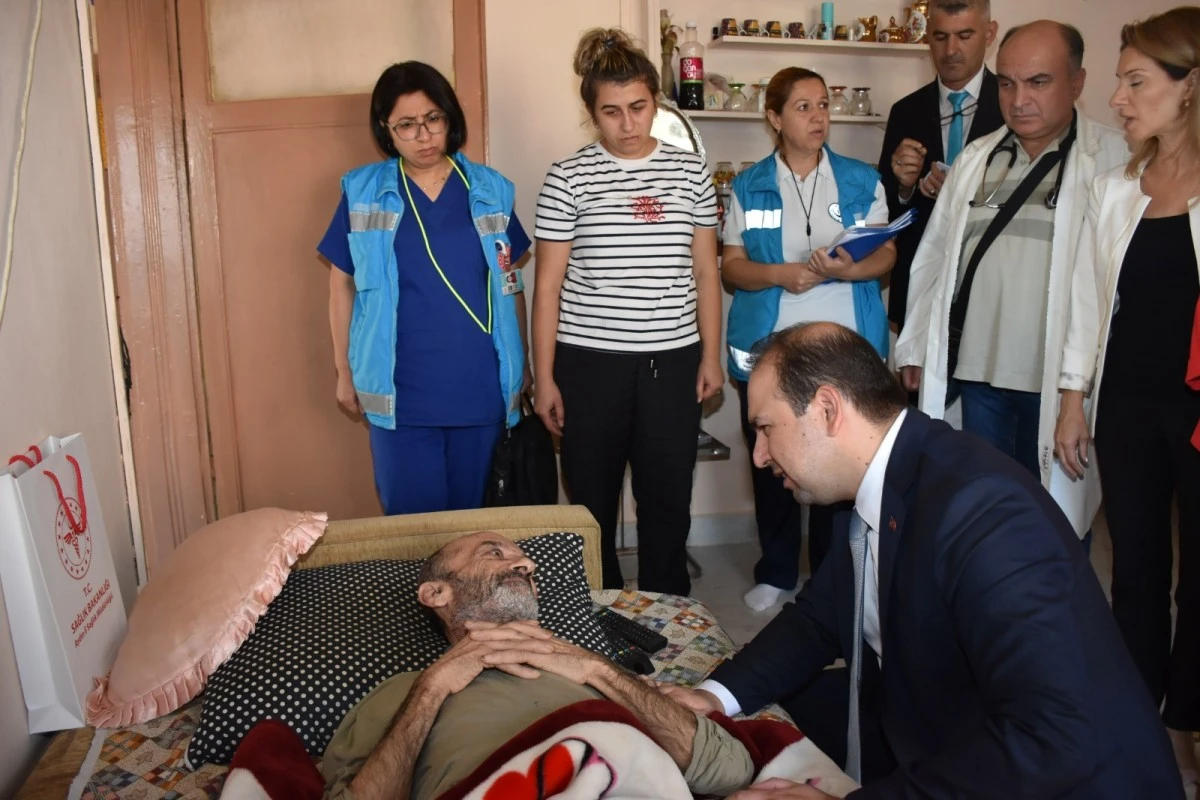 Aydın İl Sağlık Müdürü Şenkul hasta ziyaretlerini sürdürüyor