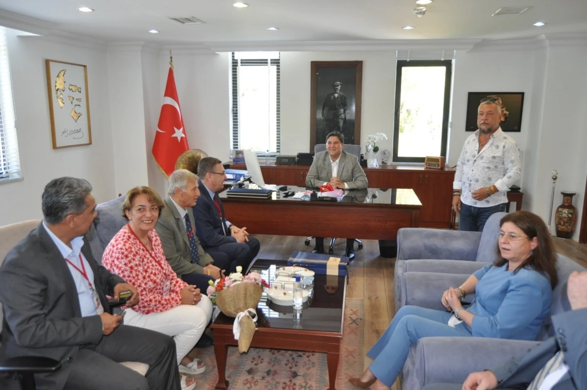 EGF Yönetim Kurulu’ndan Başkan Karaca’ya ziyaret