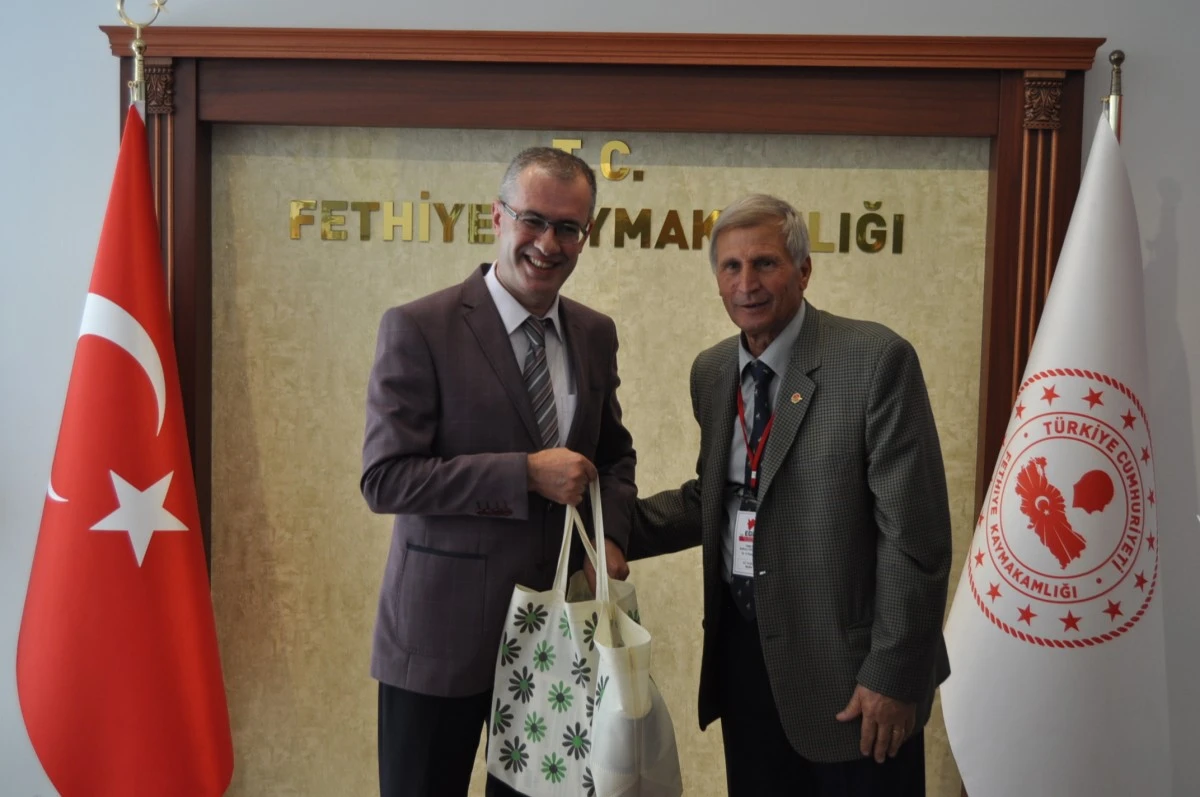 Ege Gazeteciler Federasyonu’ndan Kaymakam Ertaş’a ziyaret