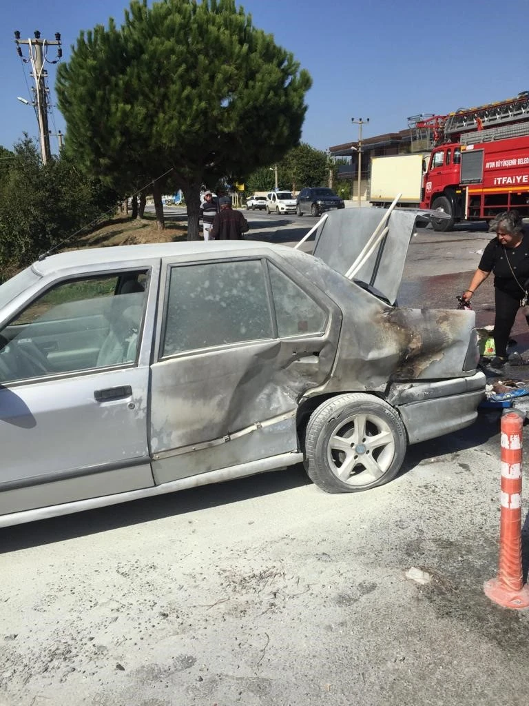 Kuşadası’nda trafik kazası: 1 ağır yaralı