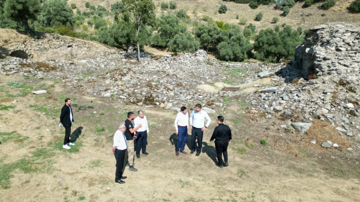 Mastaura Antik Kenti protokolü ağırladı