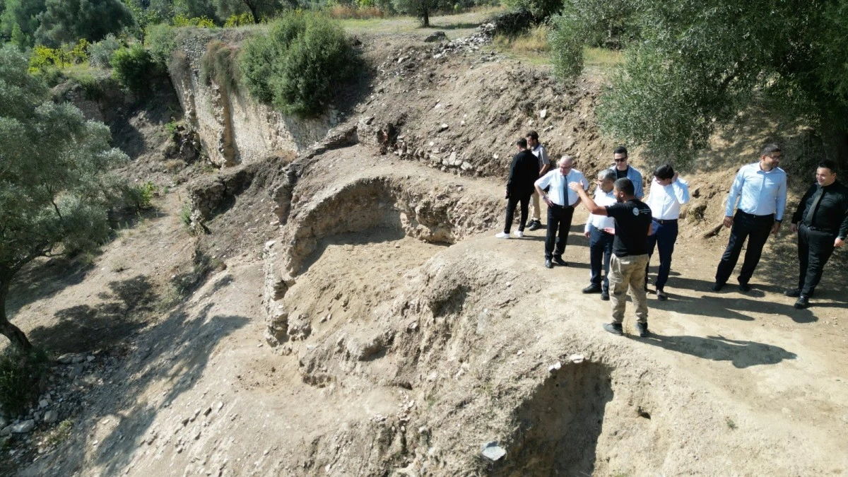 Mastaura Antik Kenti protokolü ağırladı