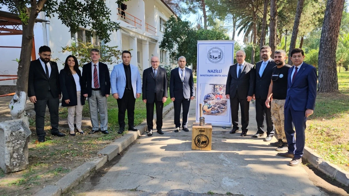 Mastaura Antik Kenti protokolü ağırladı