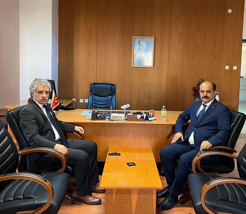 Kuşadası Kaymakamı Keklik, kurum yetkilileri ile görüşmelerine devam ediyor