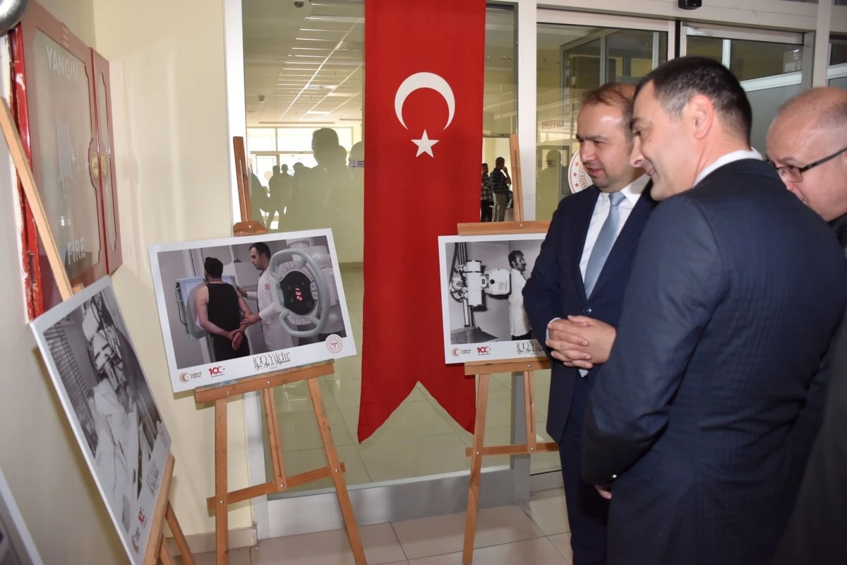 Aydın İl Sağlık Müdürlüğü'nden '100 Yıldır Aynı Aşk ve Heyecanla' temalı resim sergisi