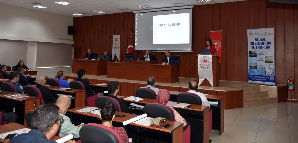 Ulusal su verimliliği seferberliği toplantısı yapıldı