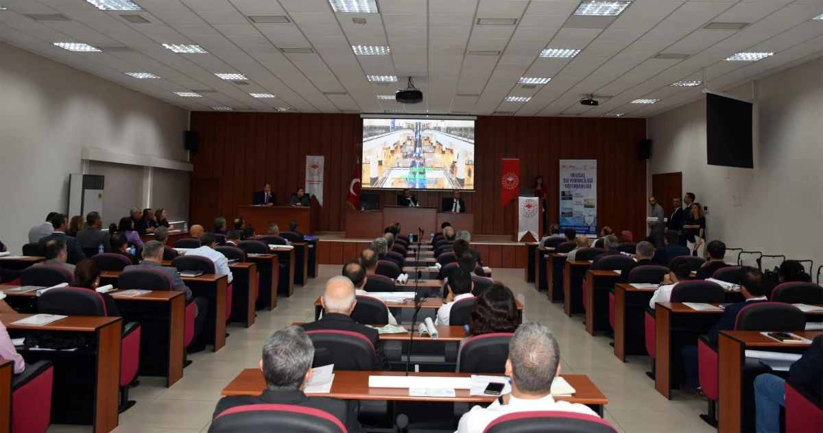 Ulusal su verimliliği seferberliği toplantısı yapıldı