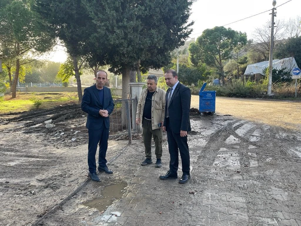 İl Sağlık Müdürü'nden selden etkilenen aile sağlığı merkezlerinde inceleme