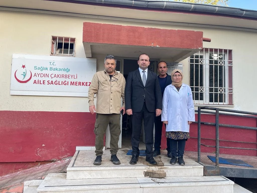 İl Sağlık Müdürü'nden selden etkilenen aile sağlığı merkezlerinde inceleme