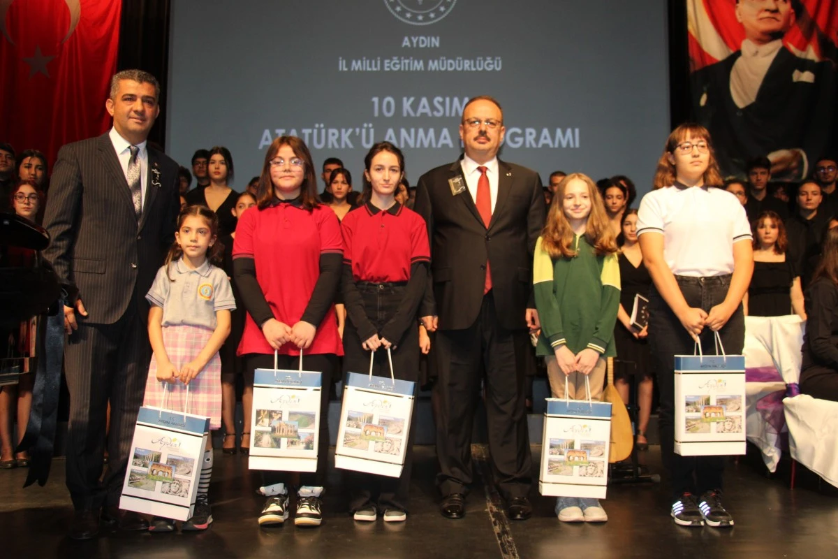 Atatürk, 10 Kasım’da Aydın’da anıldı