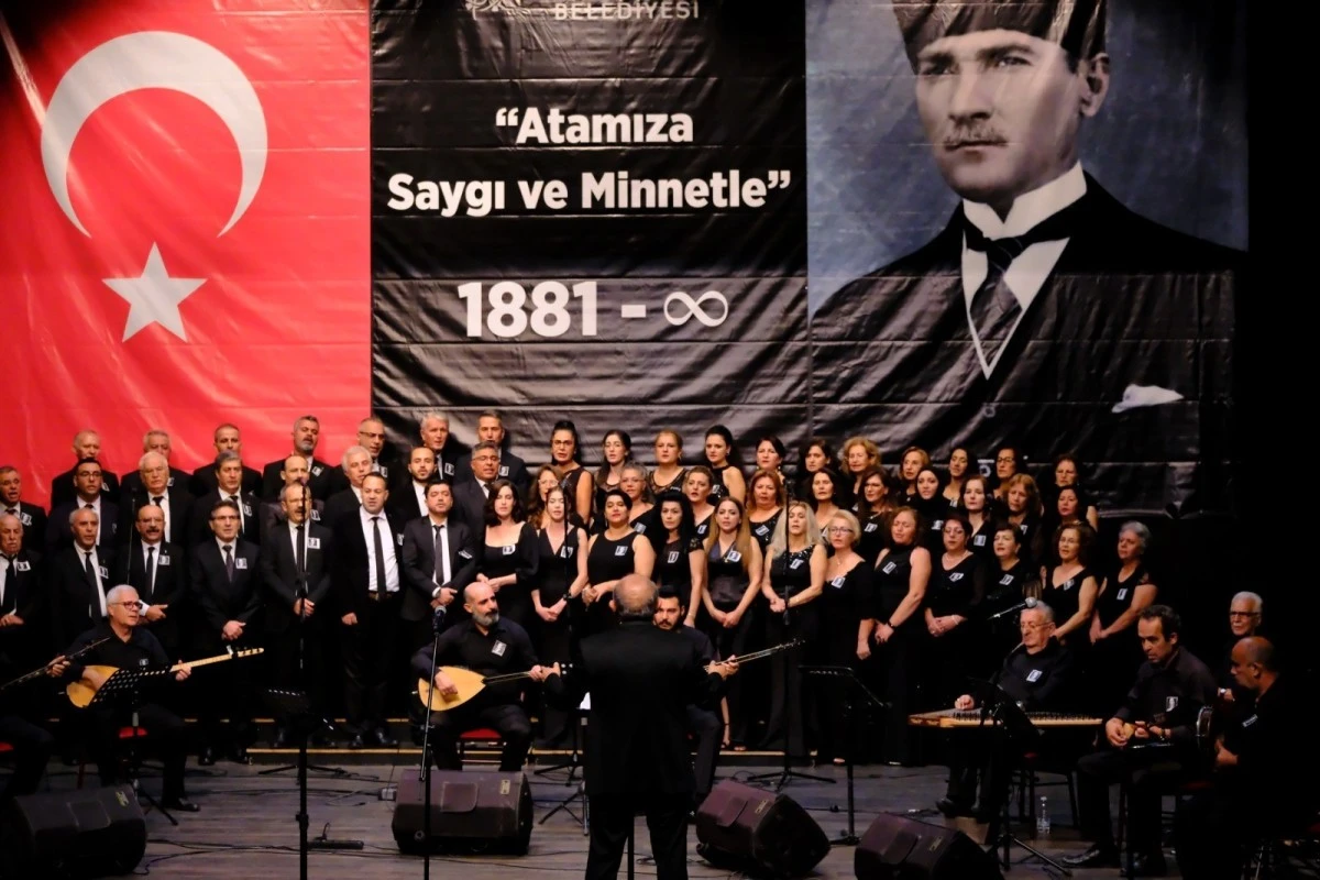 Büyükşehir, Atatürk'ü türkülerle andı