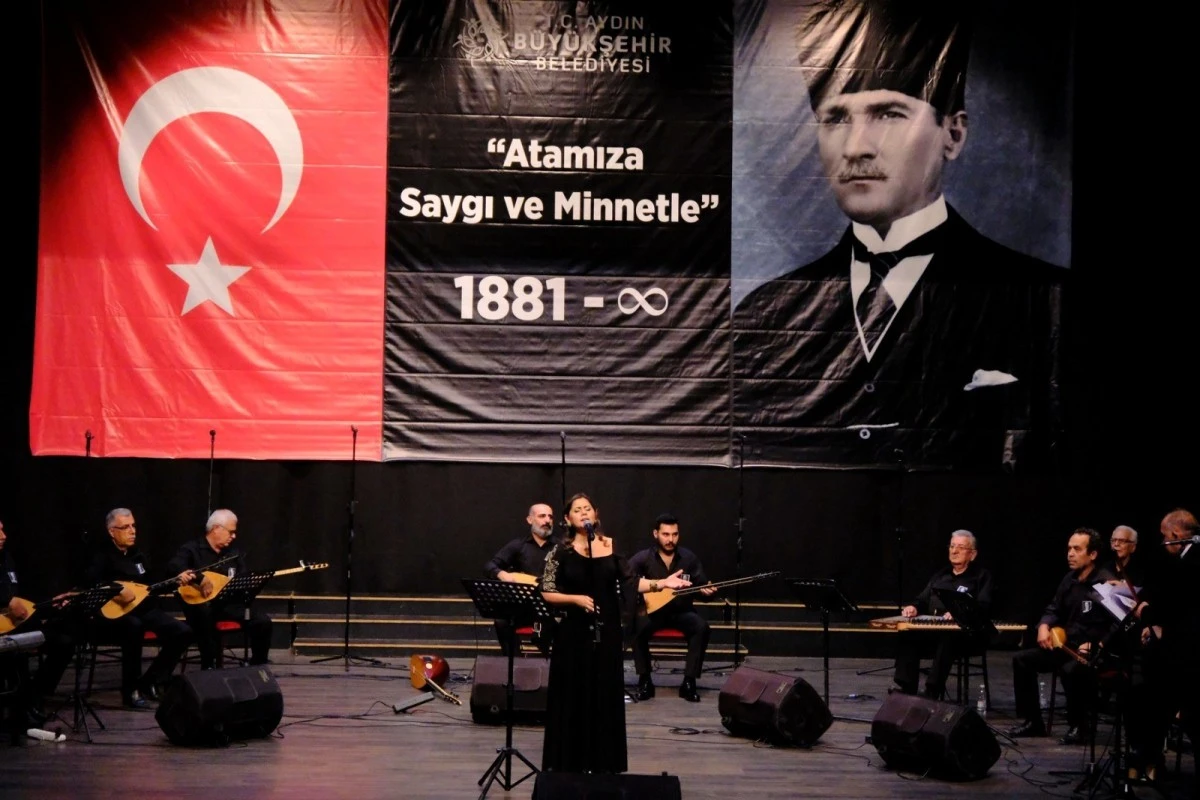 Büyükşehir, Atatürk'ü türkülerle andı