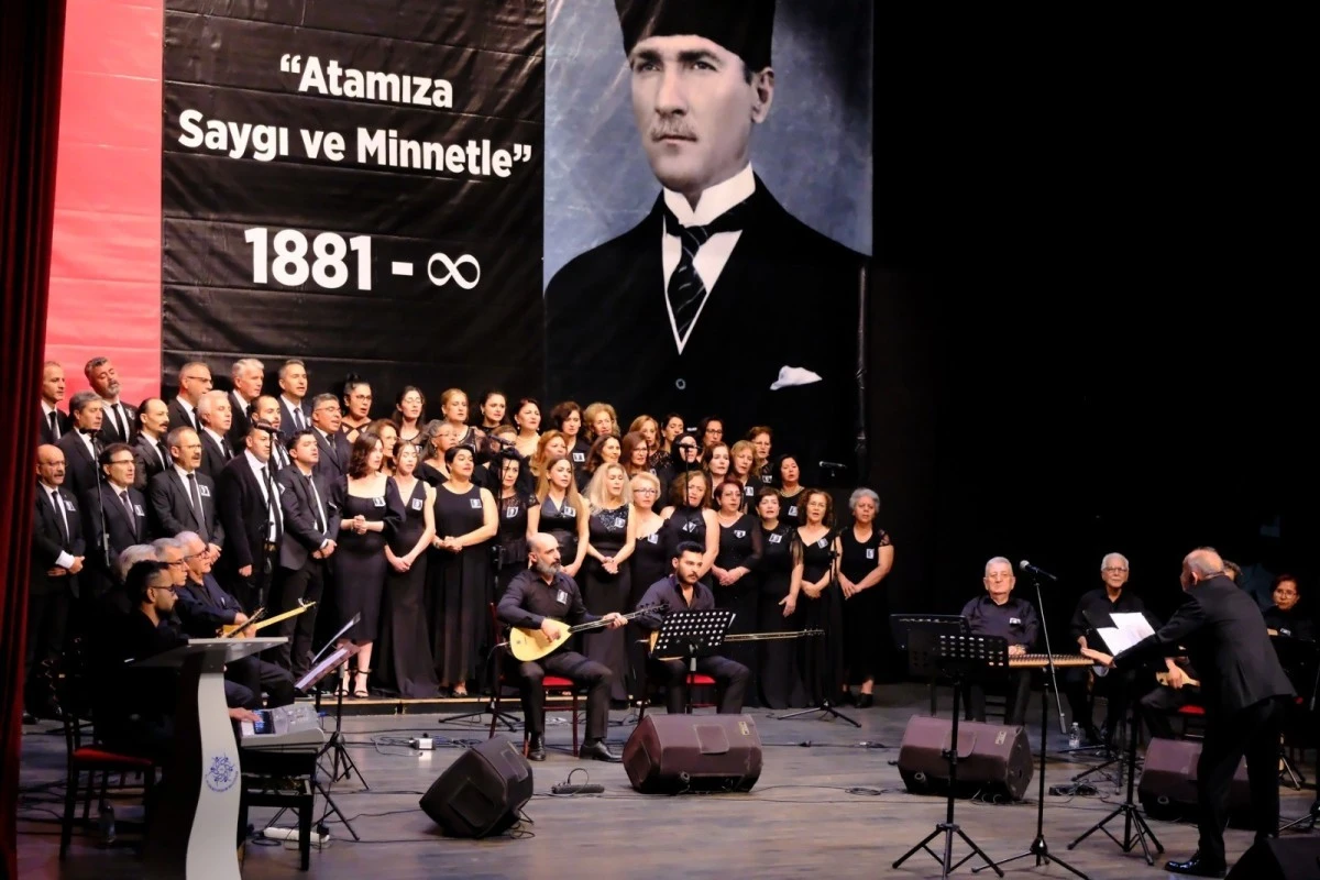 Büyükşehir, Atatürk'ü türkülerle andı