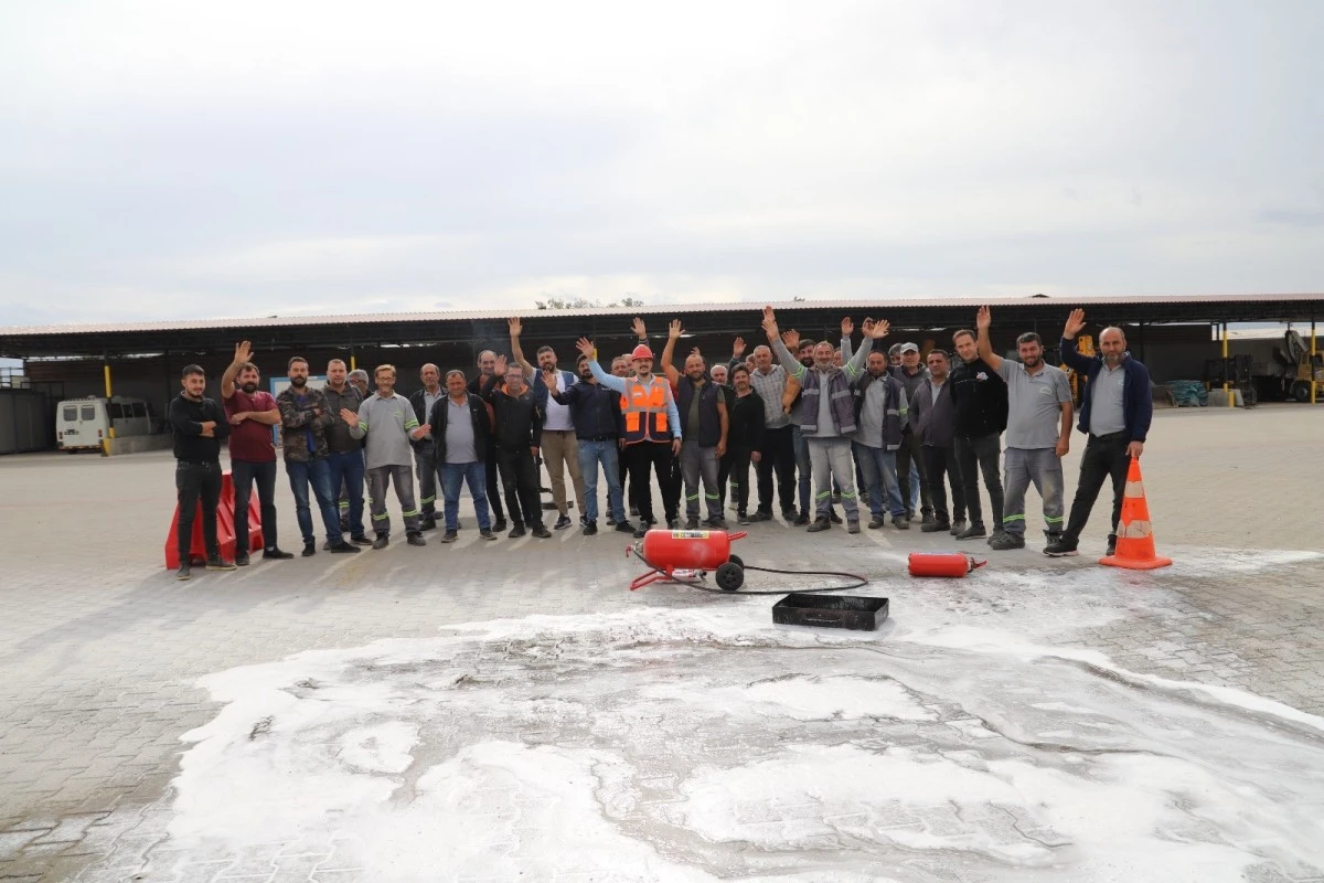 Nazilli Belediyesi personellerine Acil Durum Eğitimi verildi