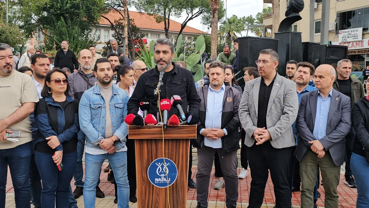 Basına ve polise saldırıya Aydın basınından protesto