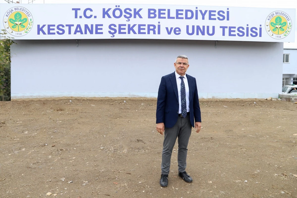 Köşk Belediyesi Kestane Tesisi, açılmak için gün sayıyor