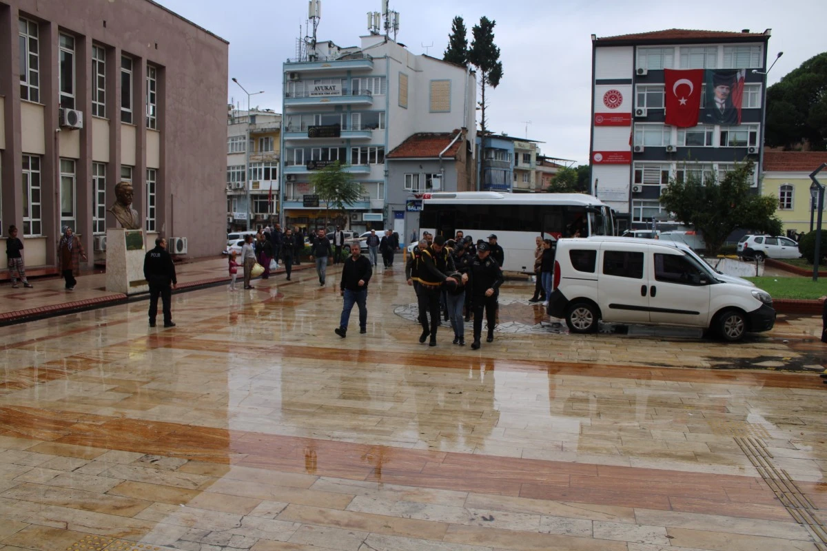 Silahlı saldırı olayında 5 şüpheli adliyeye sevk edildi