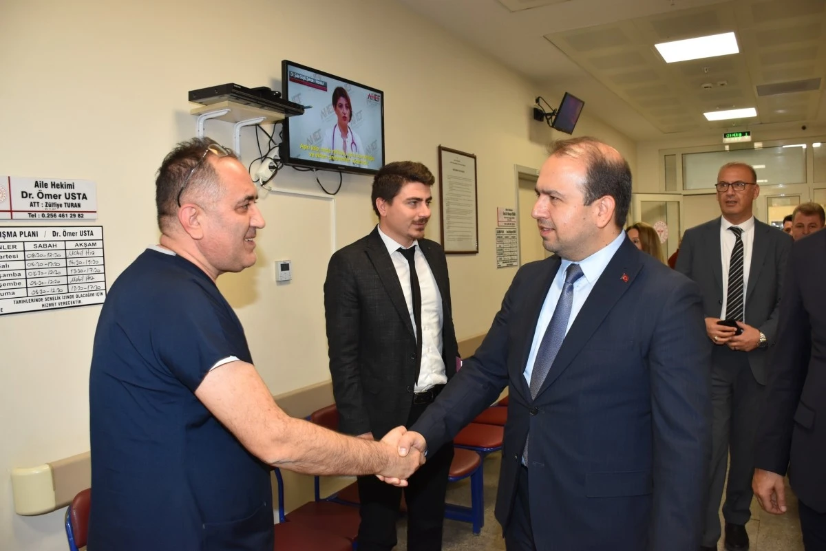 Müdür Şenkul, sağlık hizmetlerini yerinde inceledi