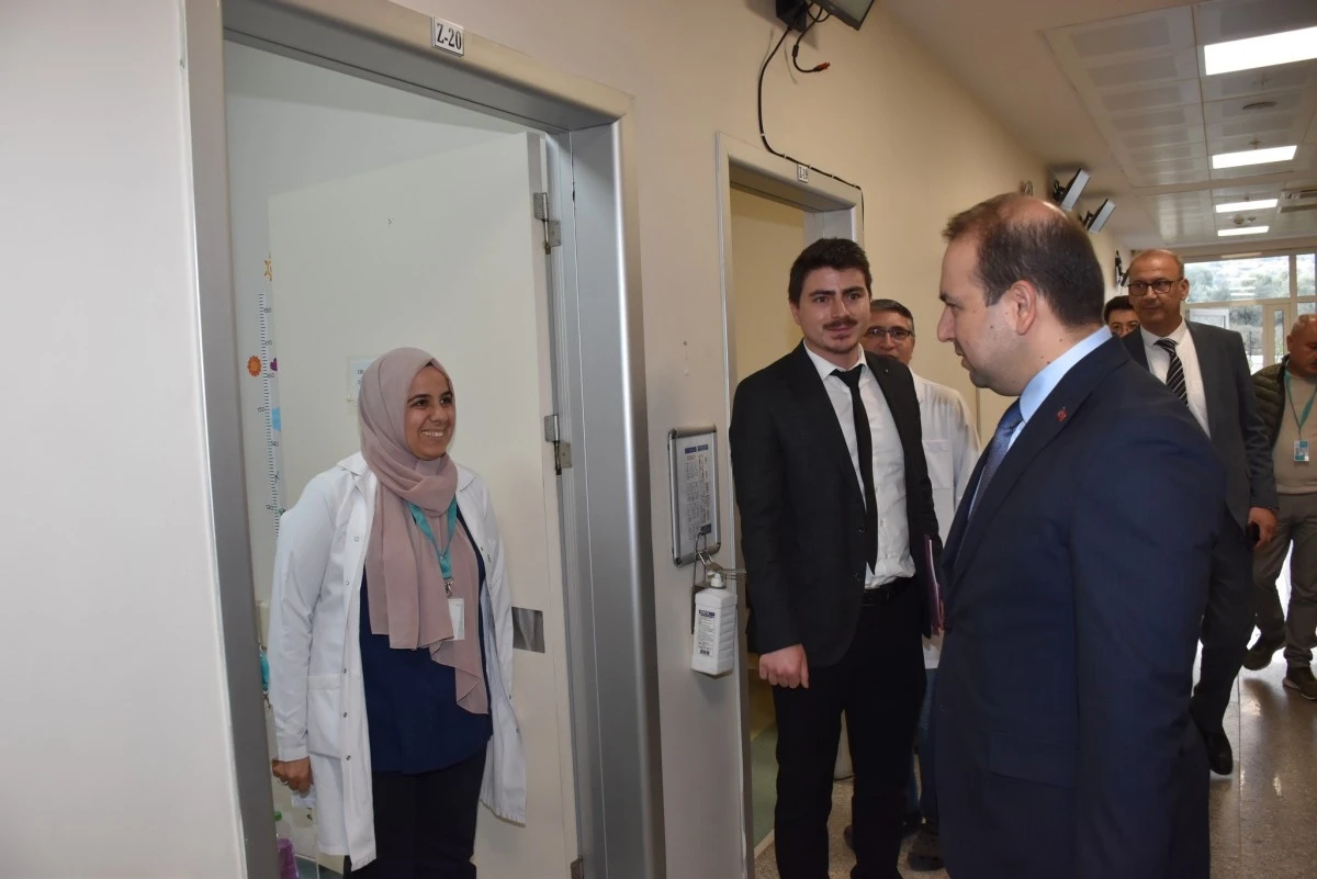 Müdür Şenkul, sağlık hizmetlerini yerinde inceledi