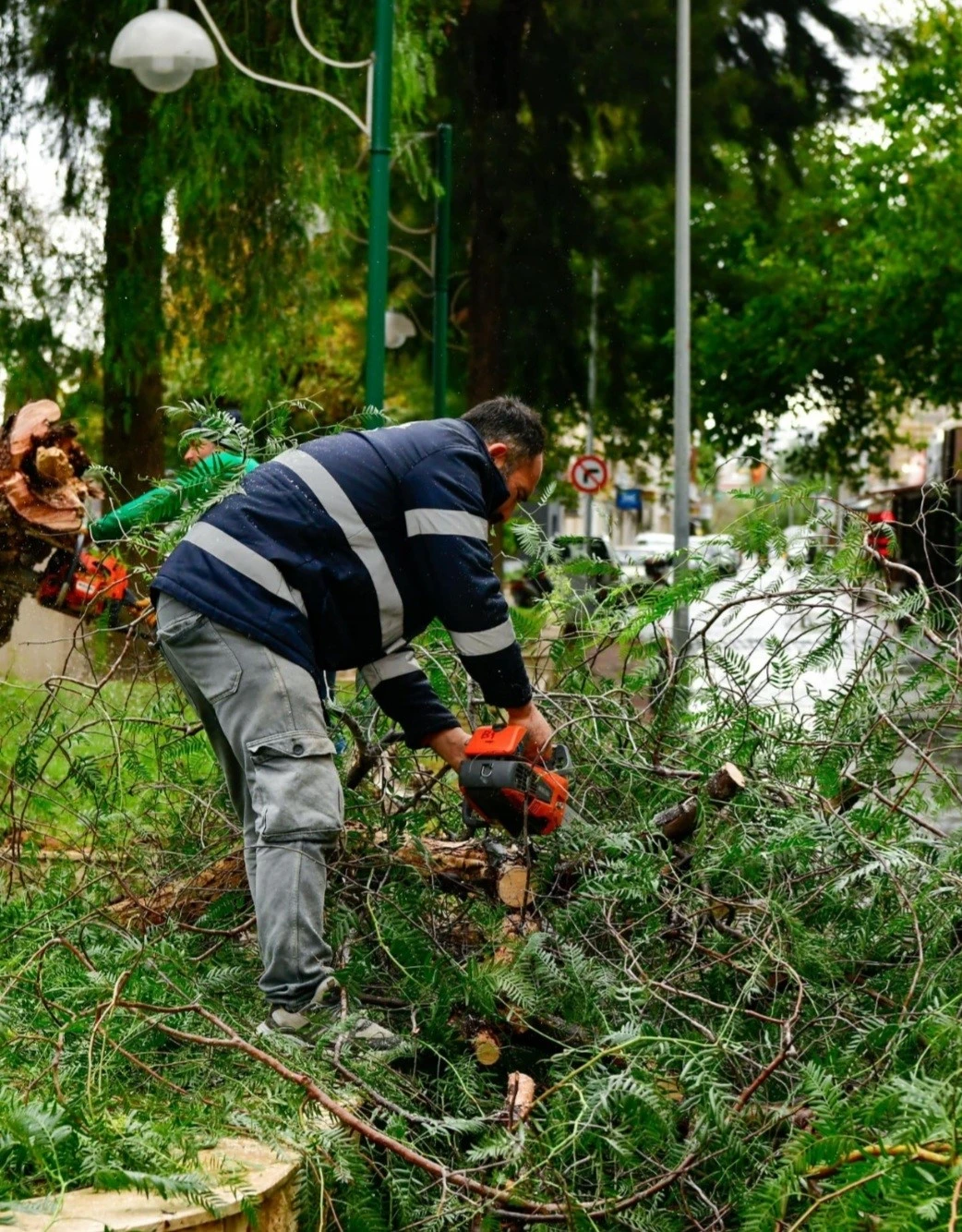 Kuşadası Belediyesi'nin aldığı önlemle sağanak sorunsuz atlatıldı