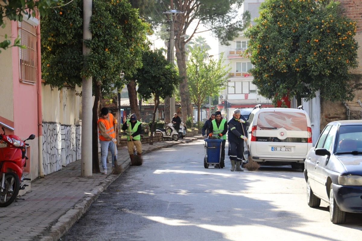 Nazilli Belediyesi'nden kış temizliği