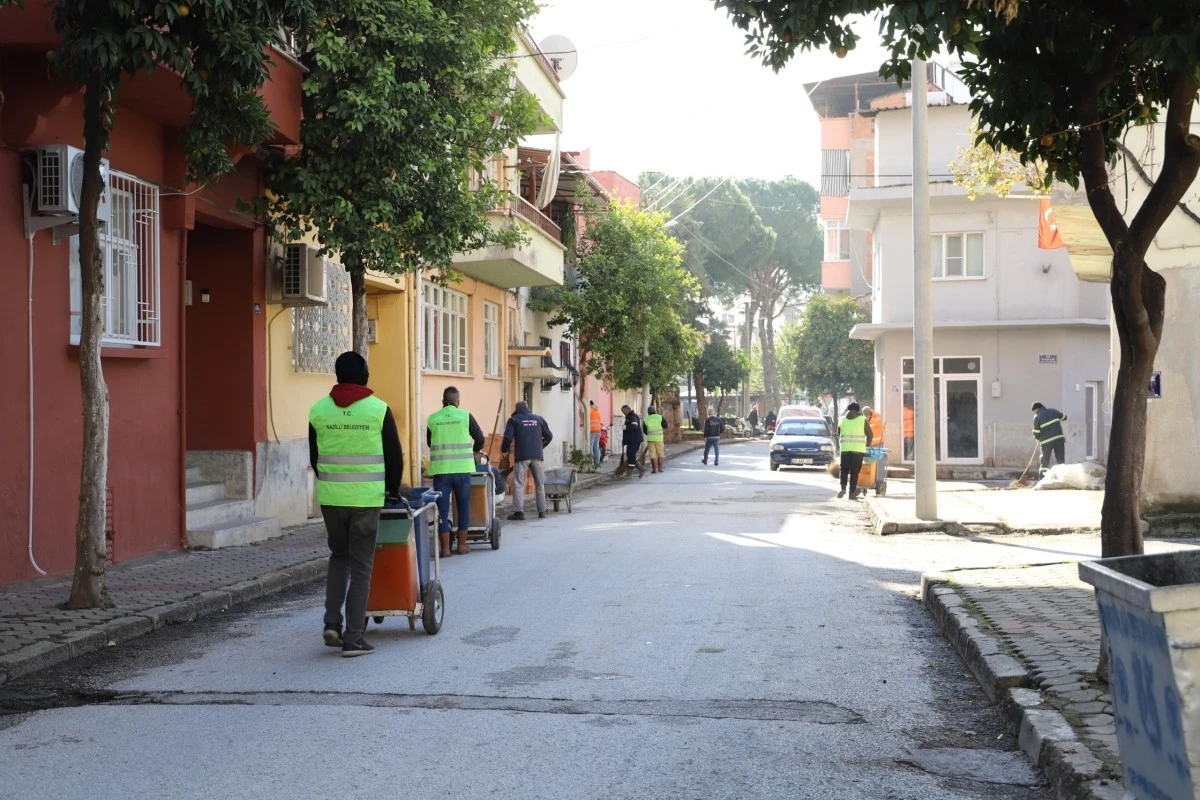 Nazilli Belediyesi'nden kış temizliği
