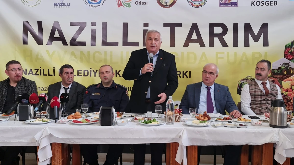Nazilli Tarım Fuarı için Kaymakam Arısoy'dan güç birliği mesajı