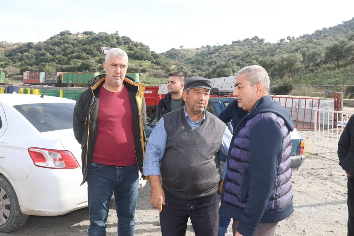 Koçarlı arenası deve güreşine hazır