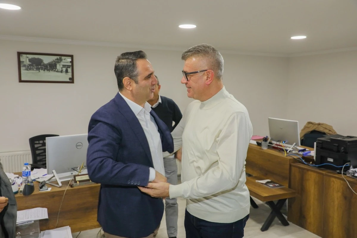 Akkentli, Söke Ticaret Odası'nı ziyaret etti