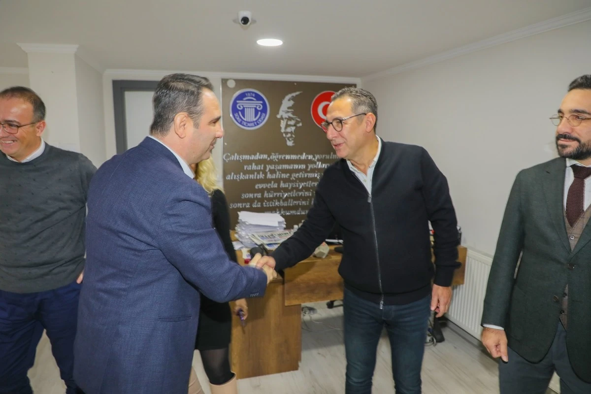 Akkentli, Söke Ticaret Odası'nı ziyaret etti