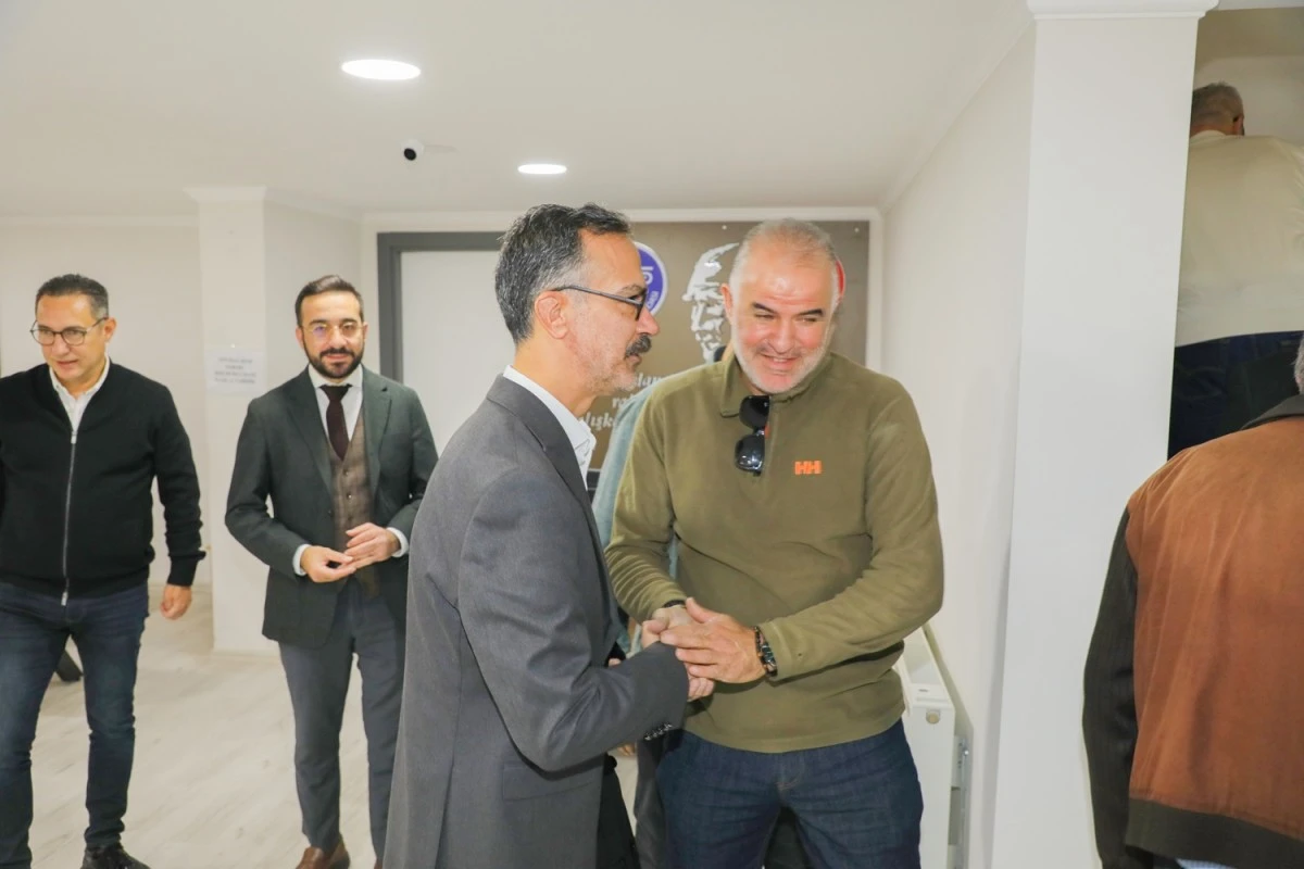 Akkentli, Söke Ticaret Odası'nı ziyaret etti