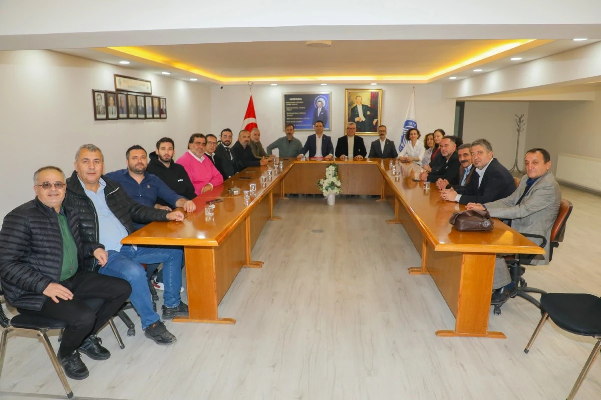 Akkentli, Söke Ticaret Odası'nı ziyaret etti