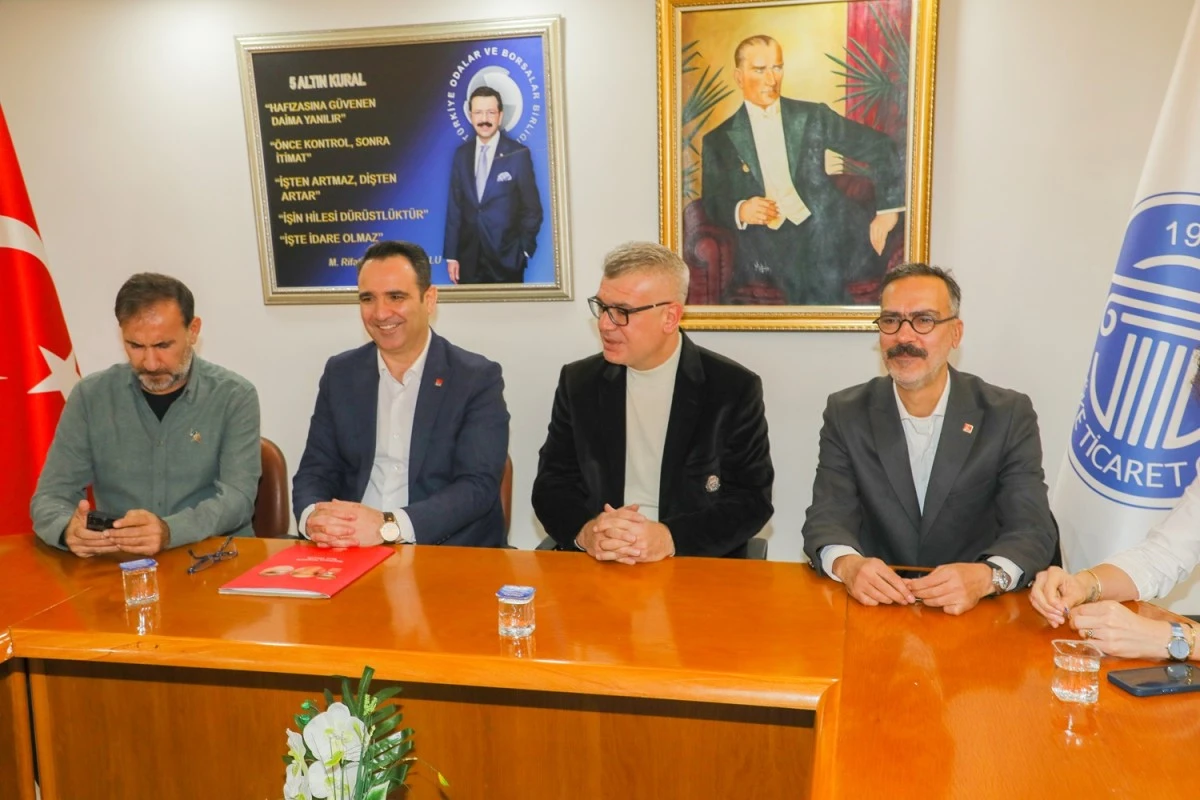 Akkentli, Söke Ticaret Odası'nı ziyaret etti