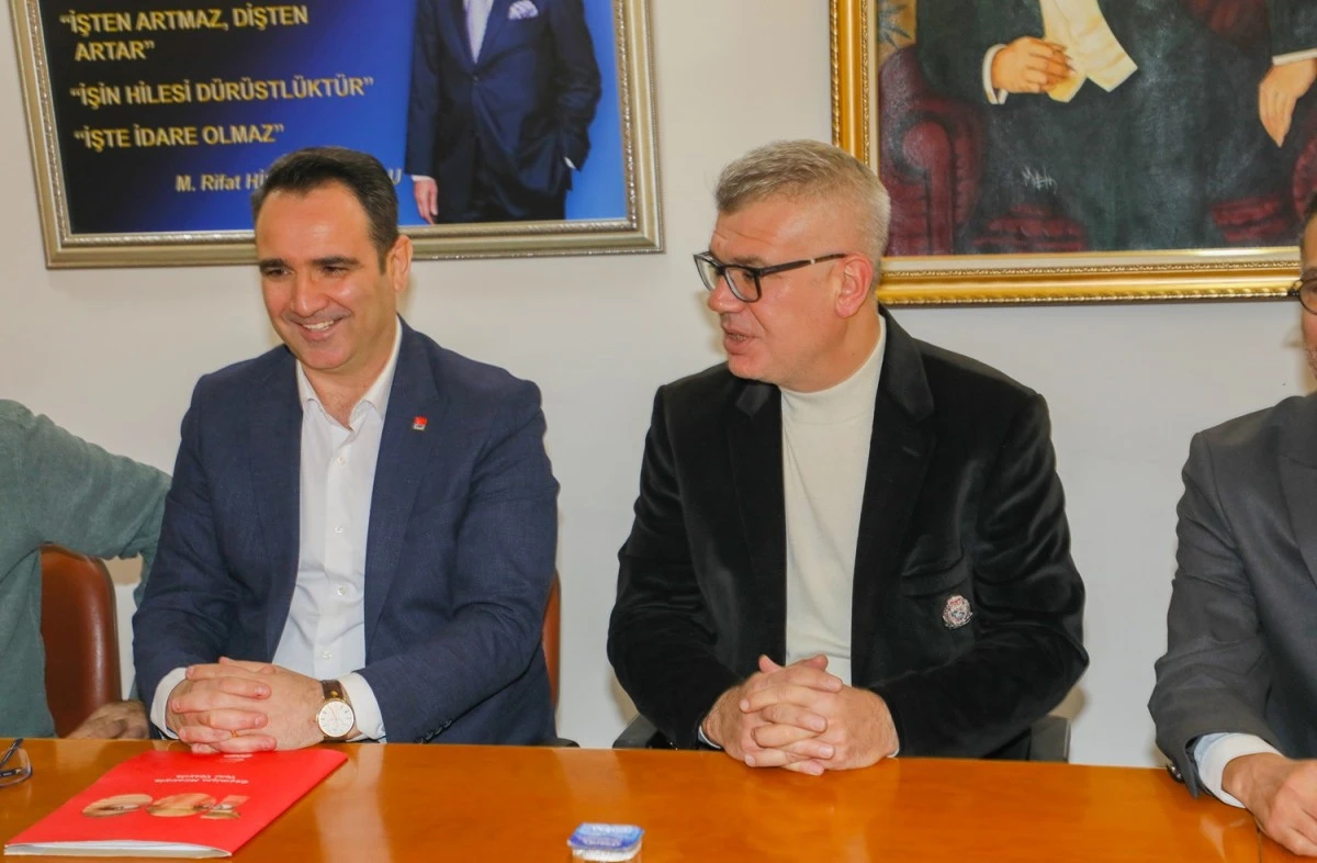 Akkentli, Söke Ticaret Odası'nı ziyaret etti