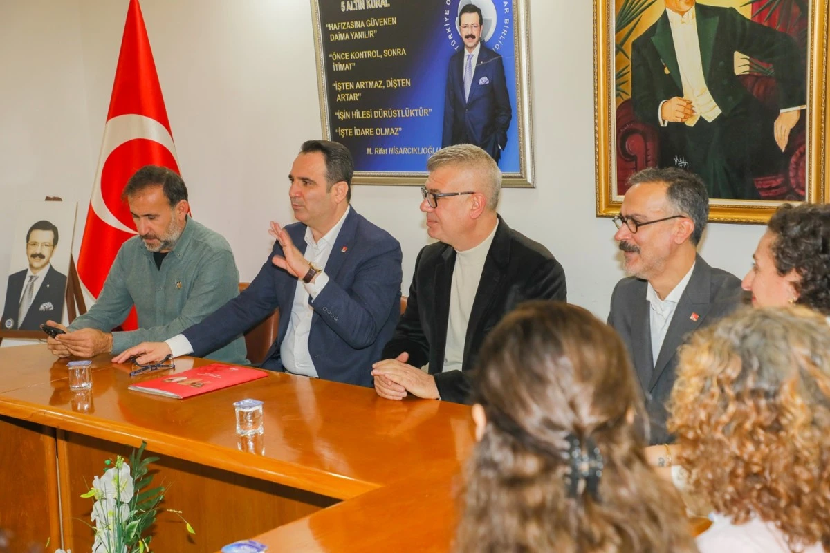 Akkentli, Söke Ticaret Odası'nı ziyaret etti