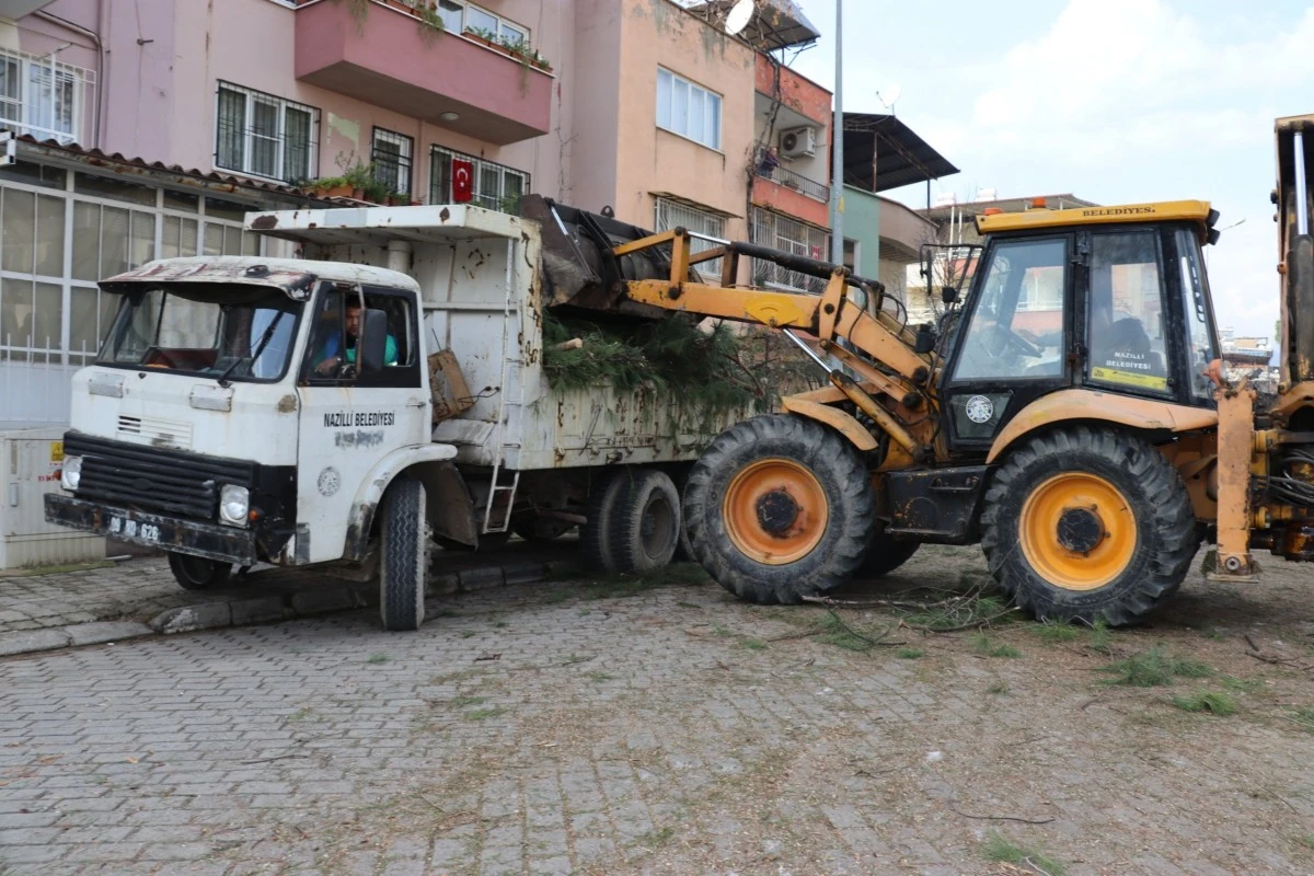 Nazilli’de kış hazırlıkları devam ediyor
