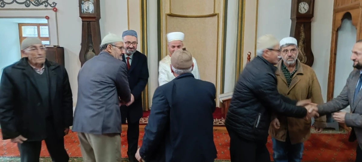 Karacasu İlçe Müftüsü Erdoğan, İl Müftüsü Güneş'i ağırladı