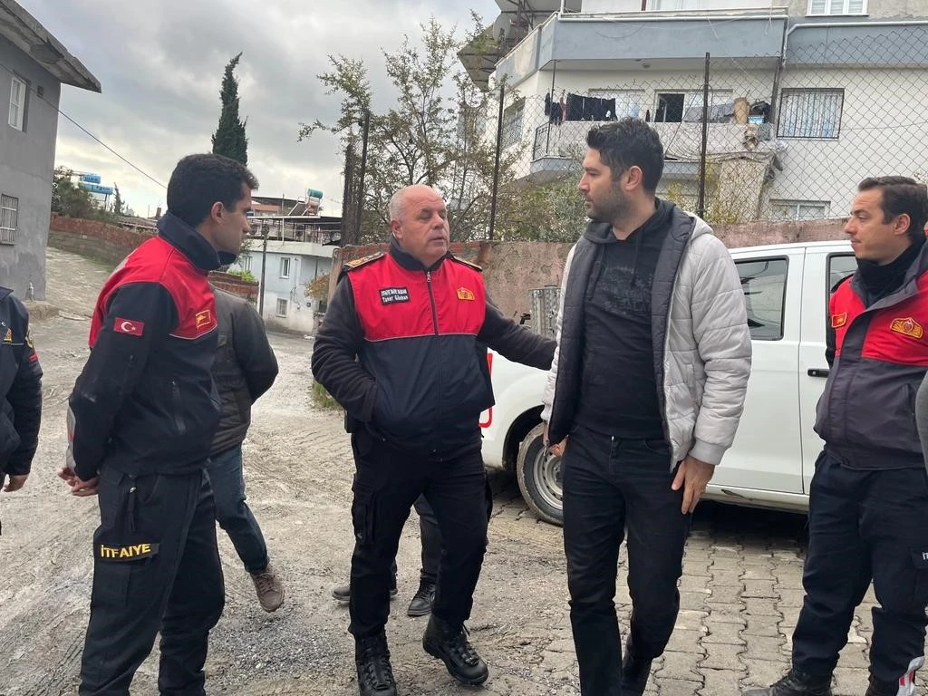 Söke’deki yangında bir ev tamamen kül oldu